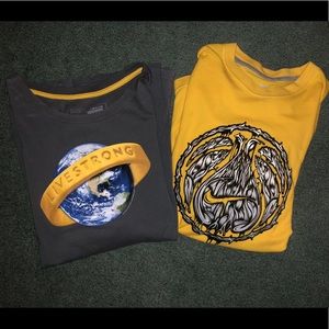 Two men’s Nike t-shirts